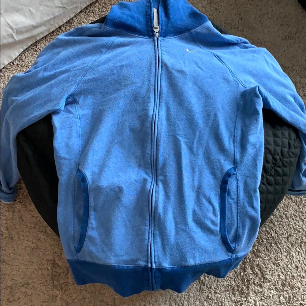 Blue Nike ZIP Up